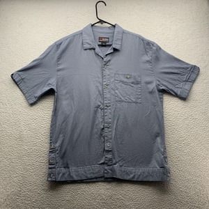 EOTAC Button Up Shirt Mens Large L‎ Operator Grade Military PMC Light Blue